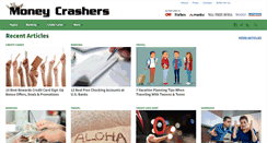 Desktop Screenshot of moneycrashers.com